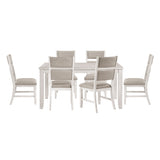 Savile Beige 7pc Dining Set