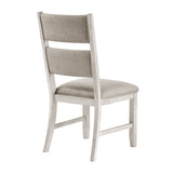 Savile White Side Chair