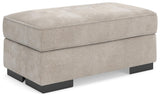 High Profile Taupe Sofa, Oversized Chair and Ottoman