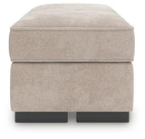 High Profile Taupe Sofa, Oversized Chair and Ottoman