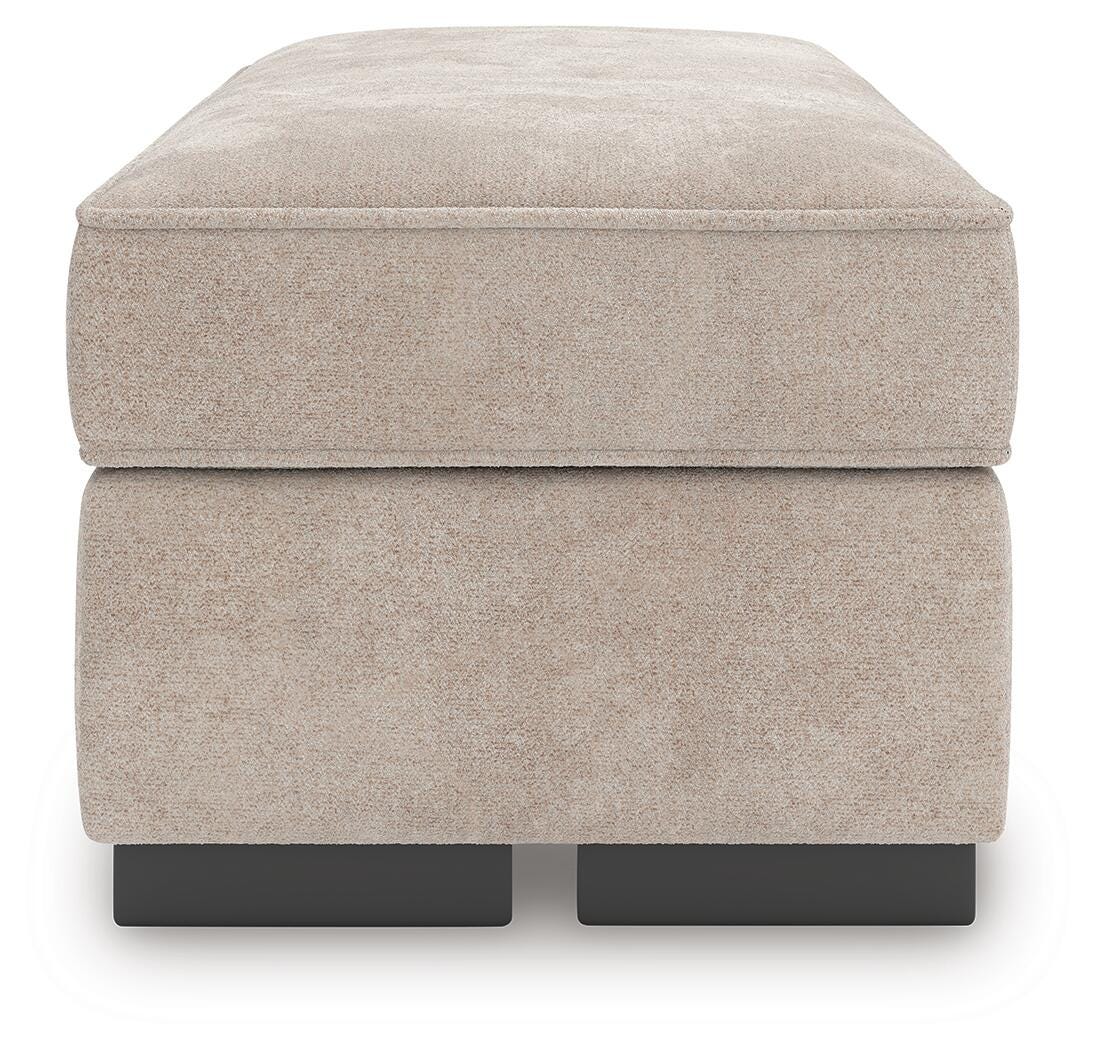 High Profile Taupe Sofa, Oversized Chair and Ottoman