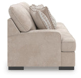 High Profile Taupe Sofa, Oversized Chair and Ottoman