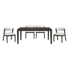 Soma Black 5pc Dining Set