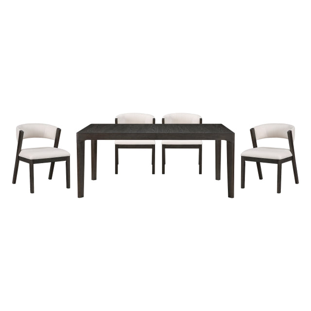 Soma Black 5pc Dining Set