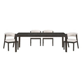 Soma Black/White 5pc Dining Set