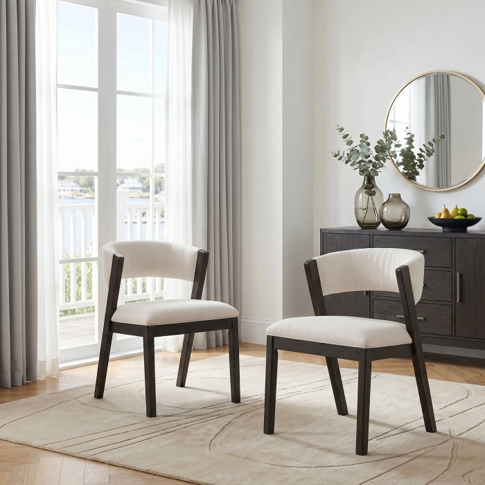 Soma White Side Chair