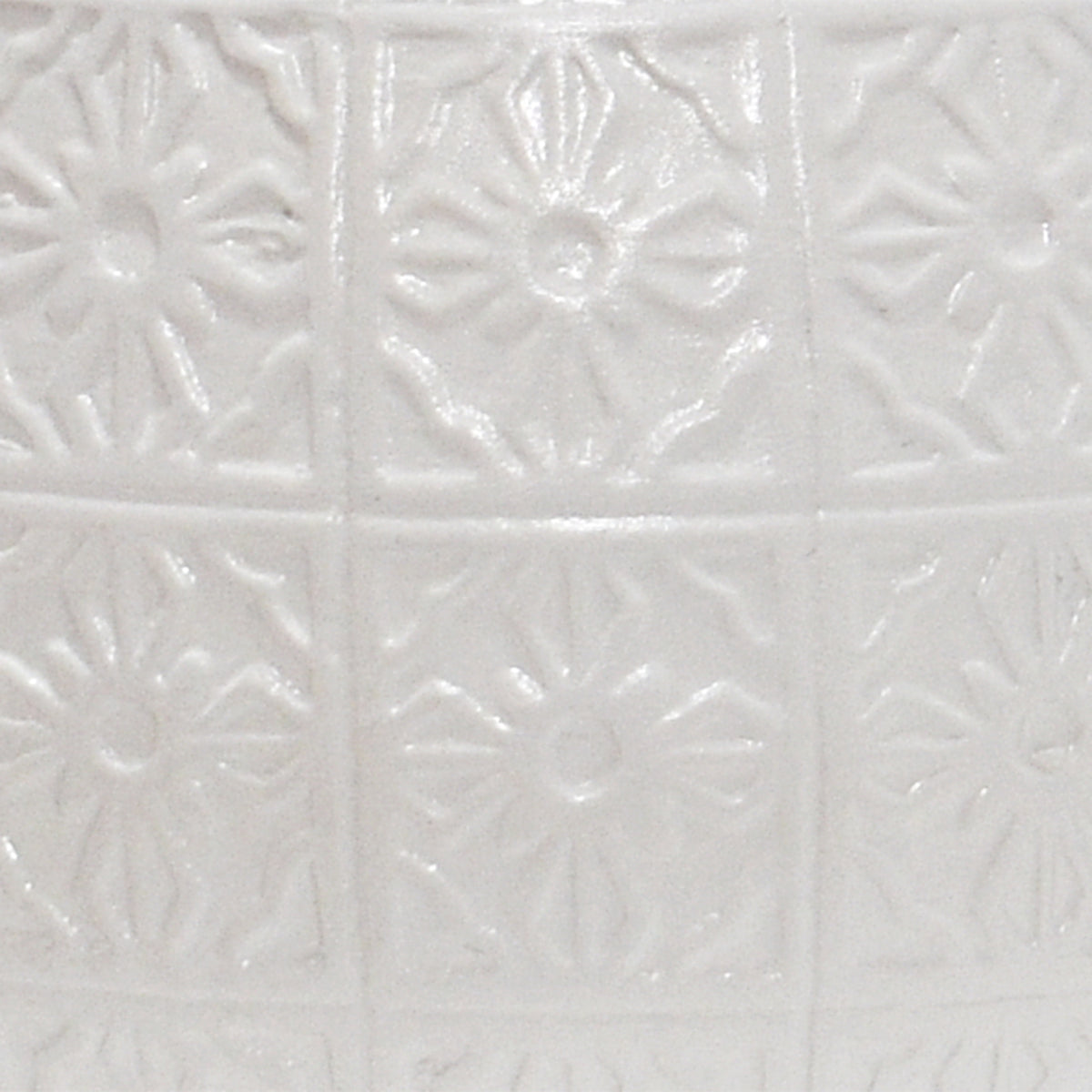 Tujunga White Tile Planters (Set of 3)