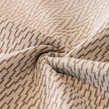 Non-Slip Couch Cover with Gold Trim, Sofa Slipcover for Sectional & Loveseat