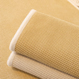 Washable Sofa Throw Pad, Non-Slip Sofa Mat Cozy Couch Slipcover with Soft Furry Trim