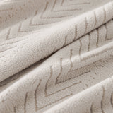 High Stretch Herringbone Textured Slipcover for Standard & L-Shaped Sectional Couches
