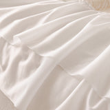 French Chic Style Ruffle Floral Cover Throws for Sofas, Decorative Couch Covers