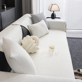 Non-Slip Cooling Breathable Couch Protector Towel, Lightweight Slipcover for Sofas