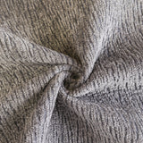 Chenille Couch Cover with Scalloped Edge, Non-Slip Modular Slipcover Sectional