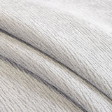 Chenille Couch Cover with Scalloped Edge, Non-Slip Modular Slipcover Sectional