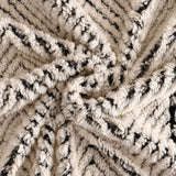 Thick Plush Sofa Cover Throw for Couch, 3D Textured Herringbone Washable Slipcover