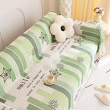 Chenille Sofa Cover Throw, Smile Couch Cover Blanket Throws for Couches, Soft Sofa Towel
