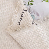 Chenille Sofa Cover Throw, Smile Couch Cover Blanket Throws for Couches, Soft Sofa Towel