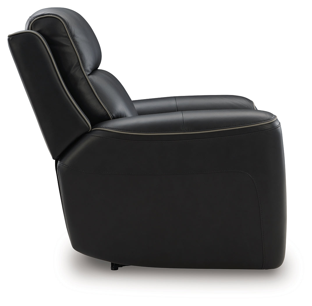 5Z-Comfort Onyx Power Recliner/ADJ Headrest (Online Special Price) - Ornate Home