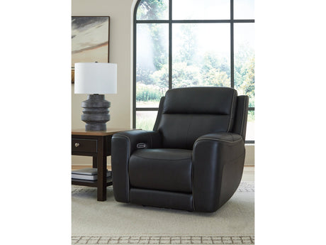 5Z-Comfort Onyx Power Recliner/ADJ Headrest - Ornate Home