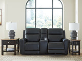 5Z-Comfort Onyx Power Reclining Loveseat/CON/ADJ HDRST (Online Special Price) - Ornate Home