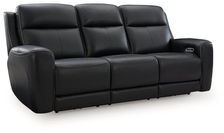 5Z-Comfort Onyx Power Reclining Sofa with ADJ Headrest - Ornate Home