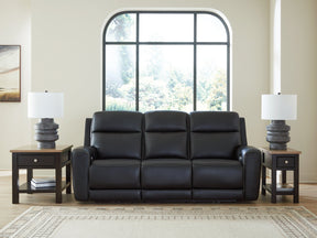 5Z-Comfort Onyx Power Reclining Sofa with ADJ Headrest - Ornate Home