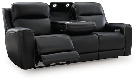 5Z-Comfort Onyx Power Reclining Sofa with ADJ Headrest - Ornate Home