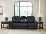 5Z-Comfort Onyx Power Reclining Sofa with ADJ Headrest - Ornate Home