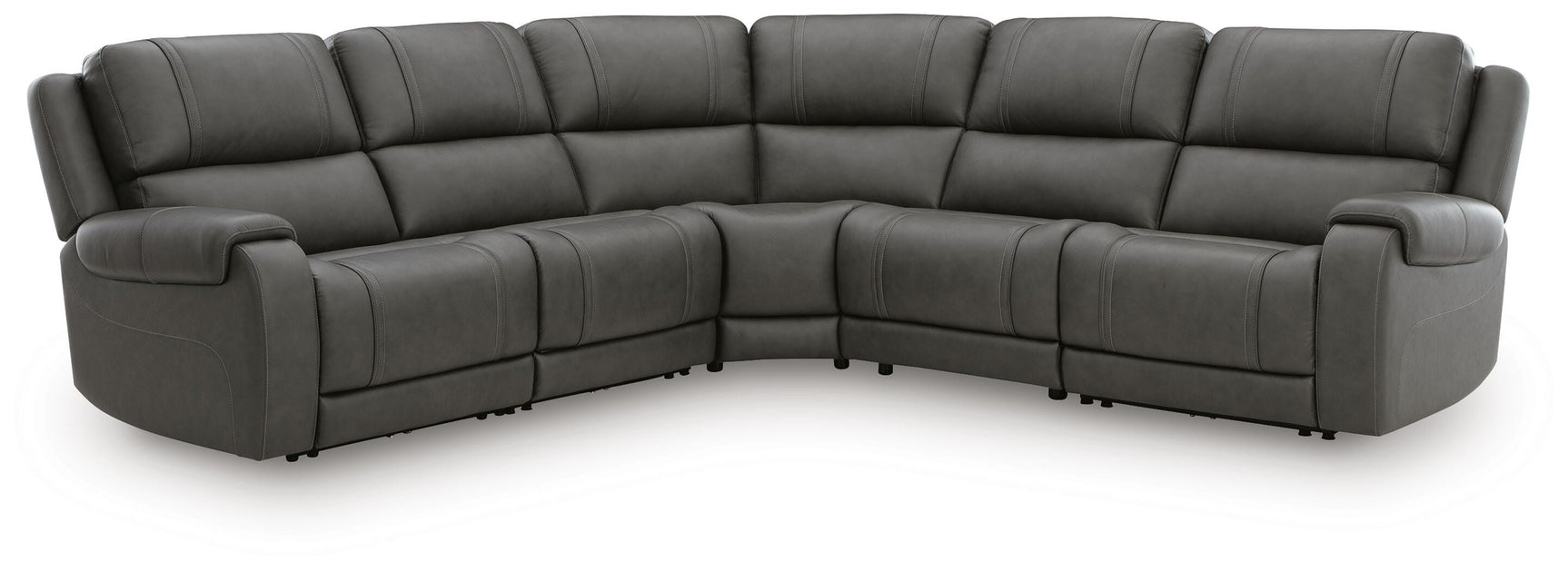 5Z-Harrenhurst Anchor 5-Piece Power Reclining Sectional (Online Special Price) - Ornate Home