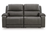 5Z - Pittson Anchor 2-Piece Power Reclining Sectional Loveseat (Online Special Price) - Ornate Home