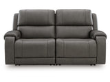 5Z - Pittson Anchor 2-Piece Power Reclining Sectional Loveseat - Ornate Home