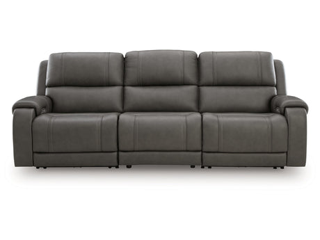 5Z - Pittson Anchor 3-Piece Power Sectional Reclining Sofa - Ornate Home