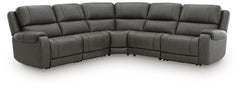 5Z - Pittson Anchor 5-Pc Power Reclining Sectional (Online Special Price) - Ornate Home
