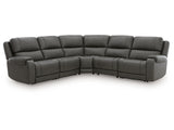 5Z - Pittson Anchor 5-Piece Power Reclining Sectional (Online Special Price) - Ornate Home