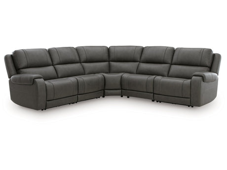 5Z - Pittson Anchor 5-Piece Power Reclining Sectional - Ornate Home