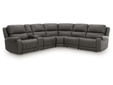5Z - Pittson Anchor 6-Piece Power Reclining Sectional - Ornate Home
