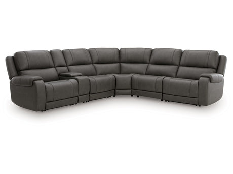 5Z - Pittson Anchor 6-Piece Power Reclining Sectional - Ornate Home