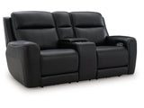 5Z-Relaxation Onyx Power Reclining Loveseat with Console (Online Special Price) - Ornate Home