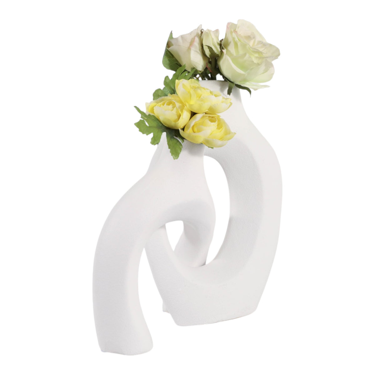 Burgessvale White Vases (Set of 2)