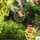 Theabrook Green/Pink/Gold Wind Chime