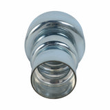 Piru Blue/Silver Large Stacked Cylinder Glass Vase