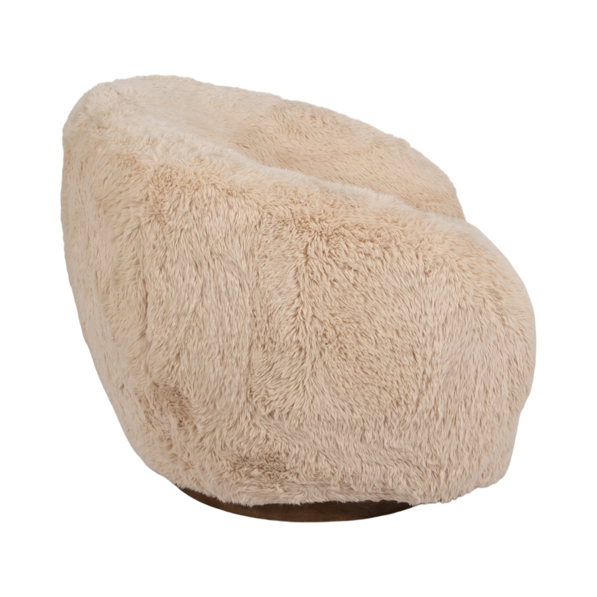 Del Rio Sand Roundback Swivel Chair