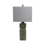 Sparkle Green Reactive Finish Table Lamp