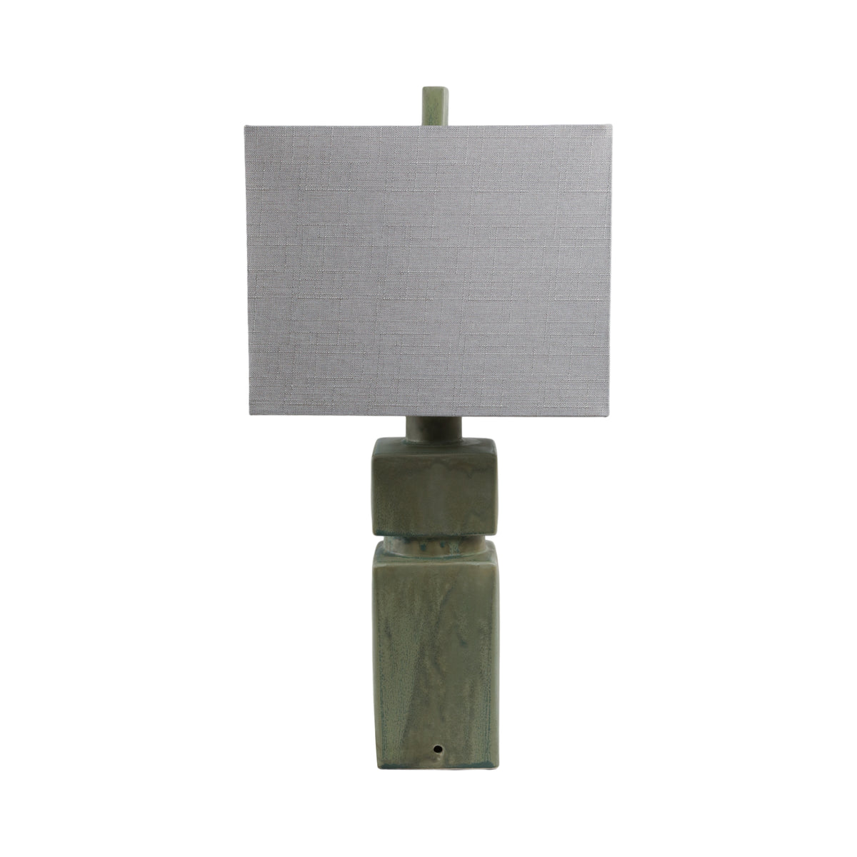 Sparkle Green Reactive Finish Table Lamp