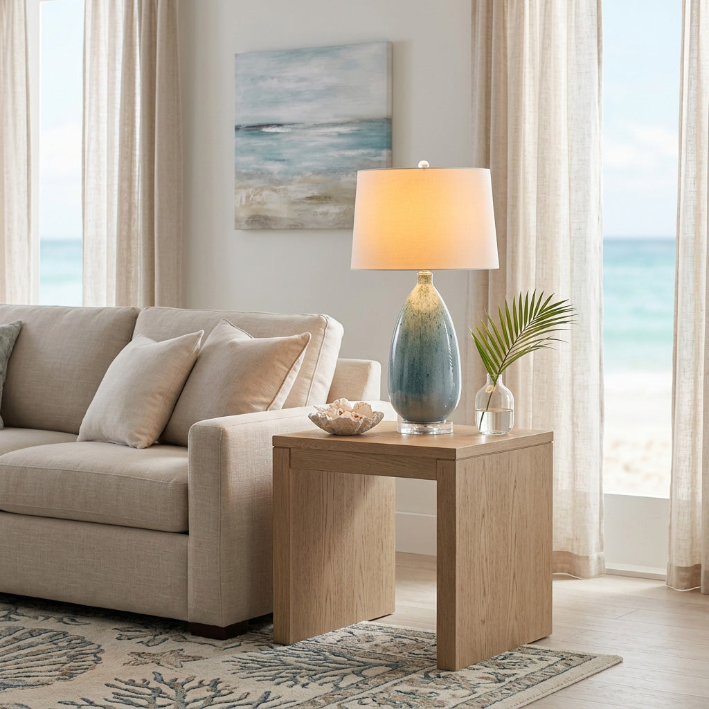 Darienwell Green Reactive Finish Table Lamp