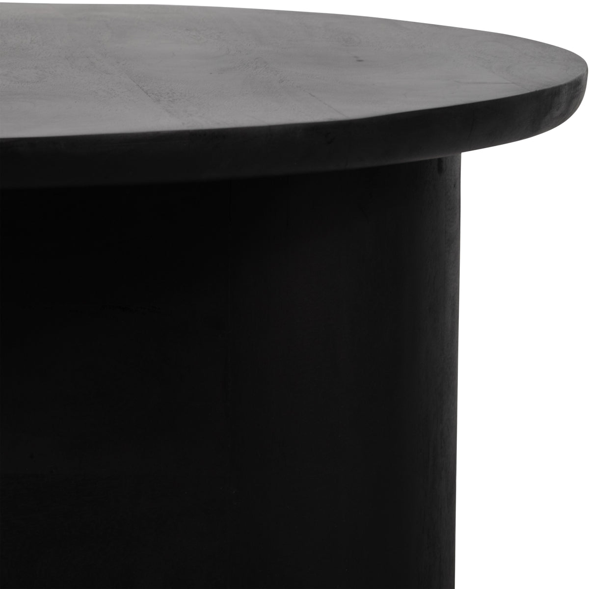 Andersonia Black Wood Minimalist Coffee Table