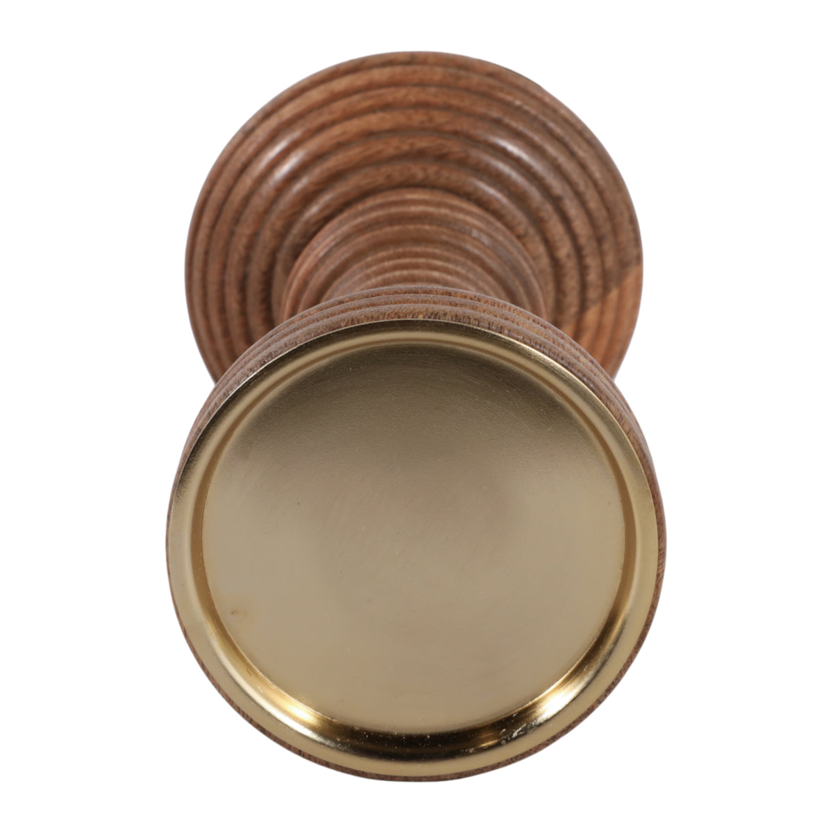 Hackettridge Brown/Tan Small Candle Holder