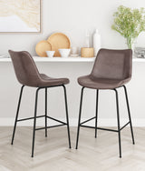 Byron Brown Counter Stool