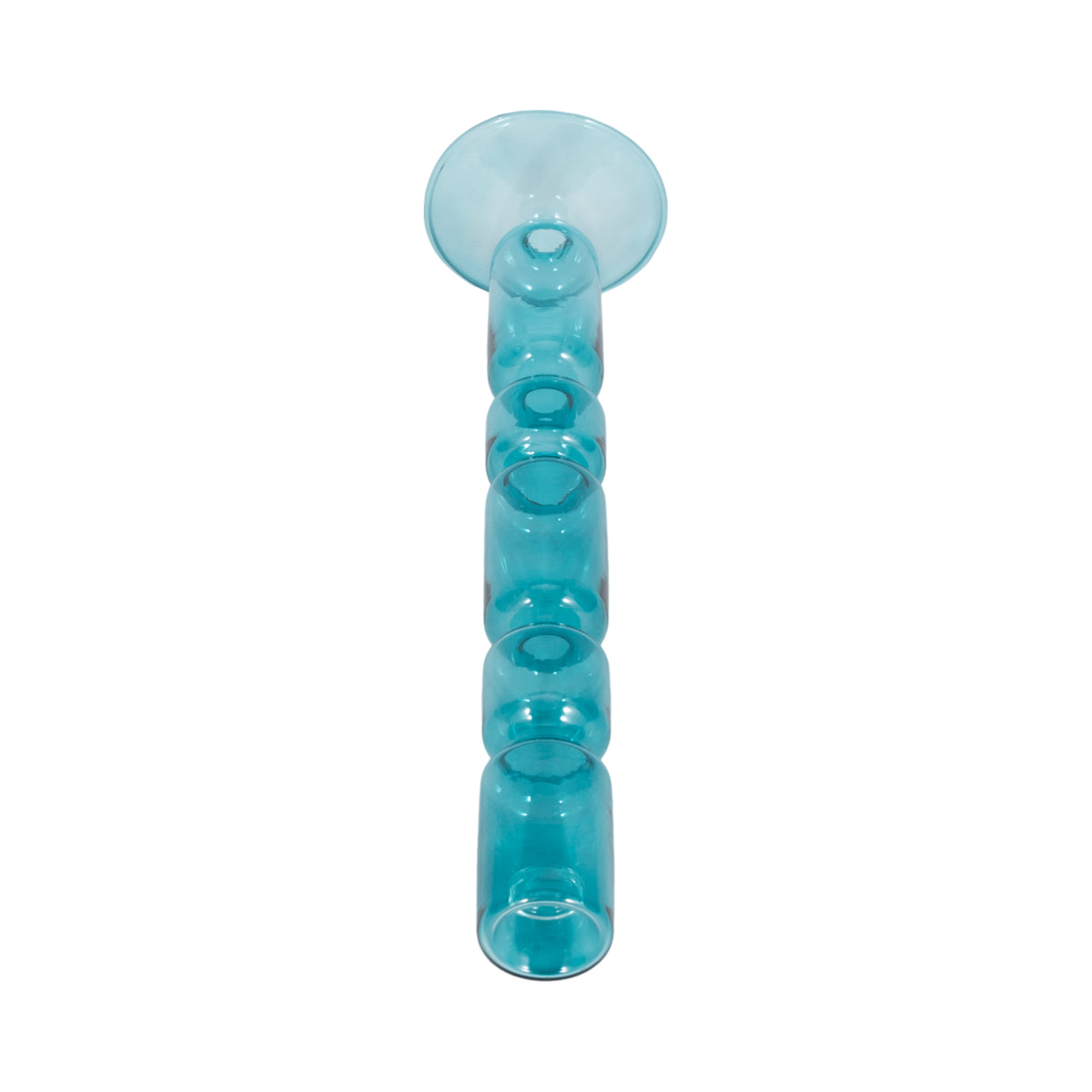 Isle Blue Large Mixed Bubble Taper Candle Holder