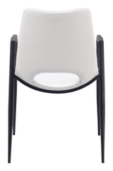 Desi White Dining Chair (Set of 2)
